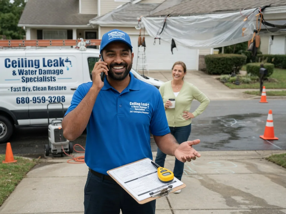 Ceiling Leak Cleanup Addy, WA FAQs